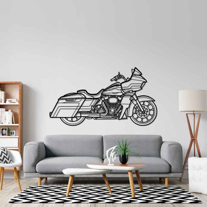 Road Glide Special 2022 Silhouette Metal Wall Art