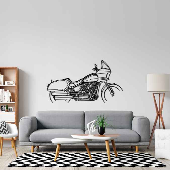 Low Rider ST 2023 Silhouette Metal Wall Art