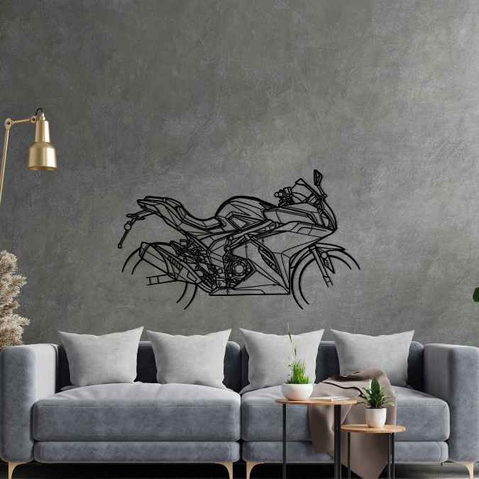 X22R Max 2023 Silhouette Metal Wall Art