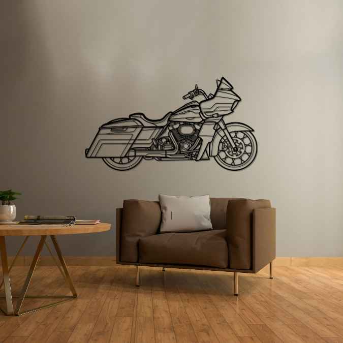 Road Glide Special 2022 Silhouette Metal Wall Art