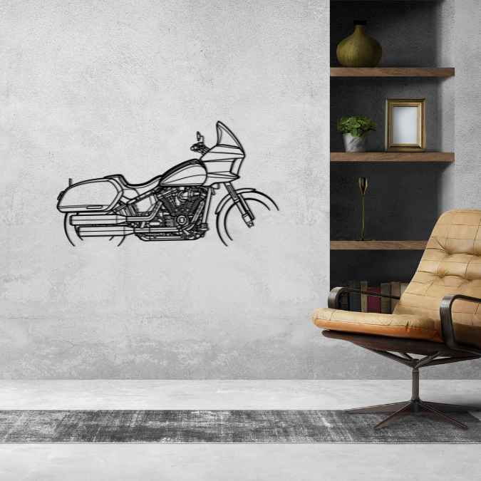 Low Rider ST 2023 Silhouette Metal Wall Art