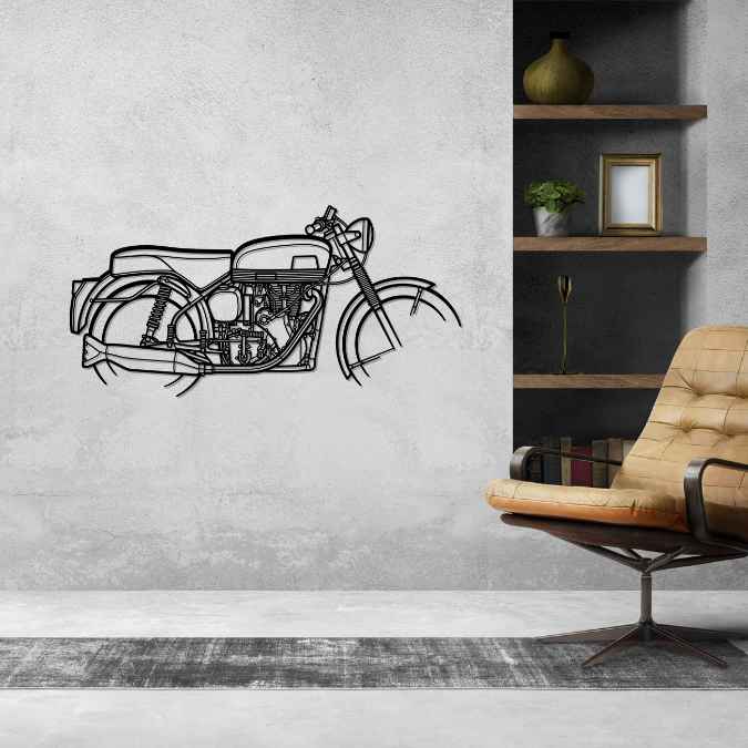 Venom 1969 Silhouette Metal Wall Art