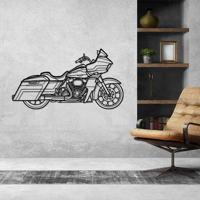 Road Glide Special 2022 Silhouette Metal Wall Art