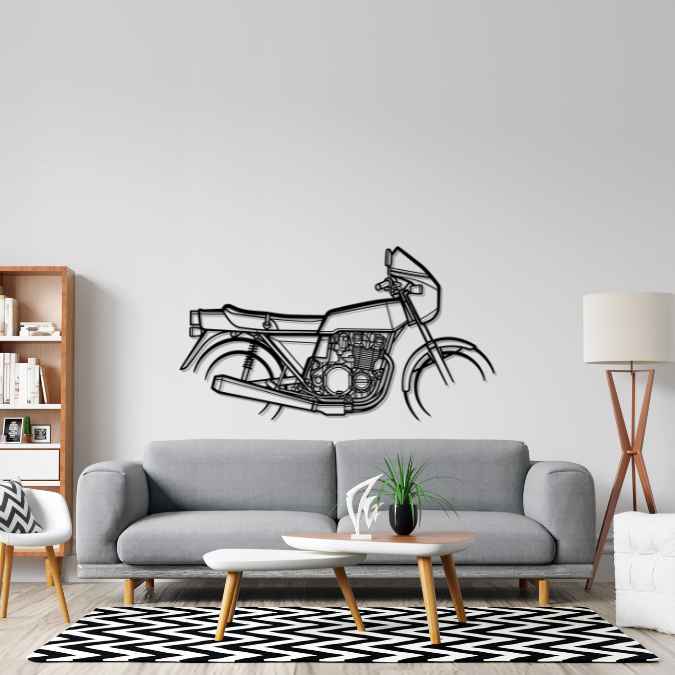 Z1R 1978 Silhouette Metal Wall Art