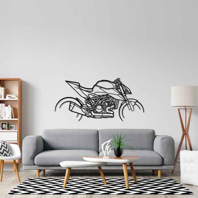 Super Duke 2021 Silhouette Metal Wall Art