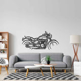 Bonneville Speedmaster 2022 Silhouette Metal Wall Art