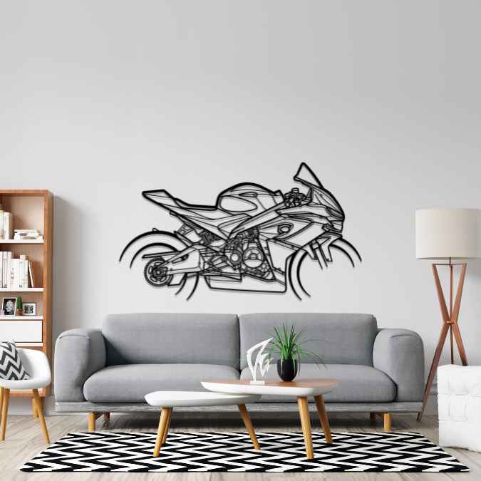 趣味・スポーツ・実用 Domestic Aesthetic Household Art 1920- Brutale 1090 Silhouette Metal Wall Art – Vroom Arts