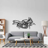 GS1000 Katana 1982 Silhouette Metal Wall Art