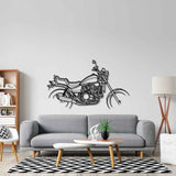 VF1100C 1984 Silhouette Metal Wall Art