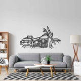 Heritage Softail Silhouette Metal Wall Art