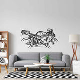 CBR600 2006 Silhouette Metal Wall Art