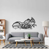 K1600B 2018 Silhouette Metal Wall Art