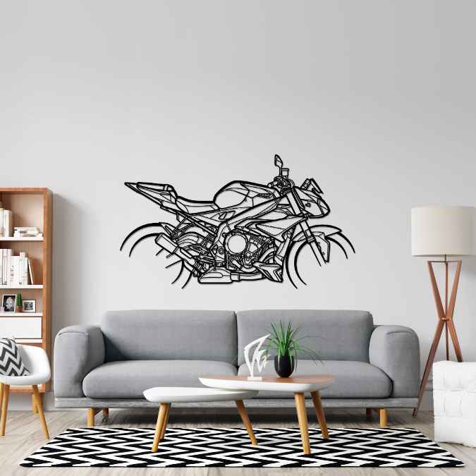 S1000R 2017 Silhouette Metal Wall Art