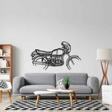 R90S 1974 Silhouette Metal Wall Art