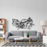 CBR 900 1993 Silhouette Metal Wall Art