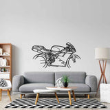 916 Strada 1995 Silhouette Metal Wall Art