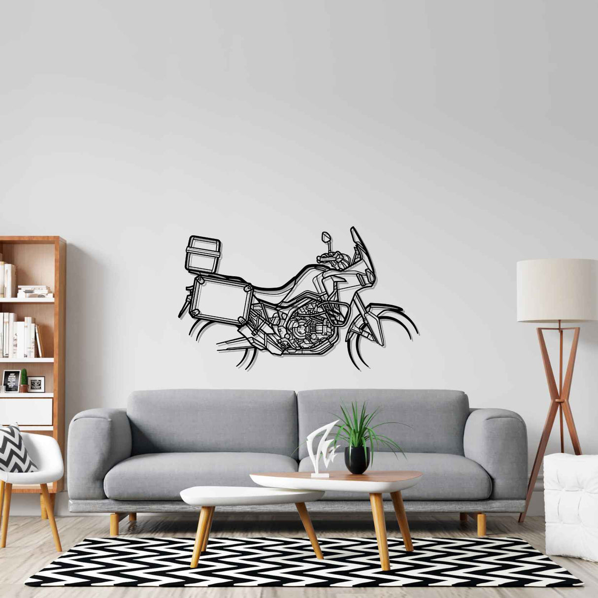 CRF1000L 2017 Silhouette Metal Wall Art