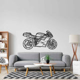 996 1999 Silhouette Metal Wall Art