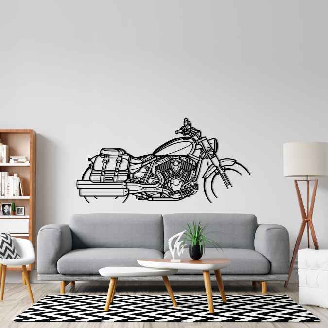 Super Chief Limited 2021 Silhouette Metal Wall Art