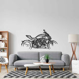 Diavel 1260s Silhouette Metal Wall Art