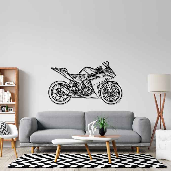 R3 2015 Silhouette Metal Wall Art