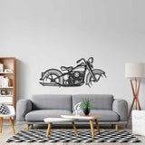 Panhead 1948 Silhouette Metal Wall Art