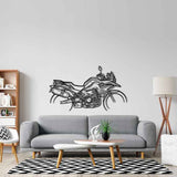 F 750 GS 2022 Silhouette Metal Wall Art