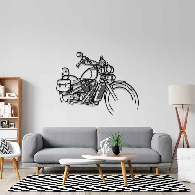 Ninja ZX-6R 2024 Silhouette Metal Wall Art – Vroom Arts