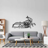 Chieftain Dark Horse 2019 Silhouette Metal Wall Art