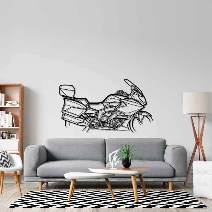 K1600 GT 2019 Silhouette Metal Wall Art