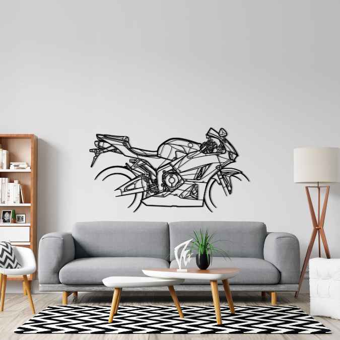 CBR600RR 2016 Silhouette Metal Wall Art