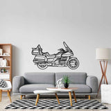 GL 1500 2008 Silhouette Metal Wall Art