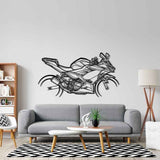 Ninja 400 2021 Silhouette Metal Wall Art