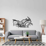 FJR 1300 2009 Silhouette Metal Wall Art