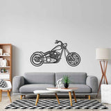 Swift Bar Chopper 2005 Silhouette Metal Wall Art