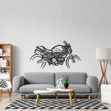 Monster M696 Silhouette Metal Wall Art