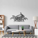 Diavel Dark Silhouette Metal Wall Art