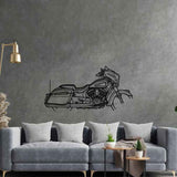 Chieftain Limited 2023 Silhouette Metal Wall Art