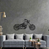 Swift Bar Chopper 2005 Silhouette Metal Wall Art