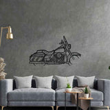 Road King 2016 Silhouette Metal Wall Art