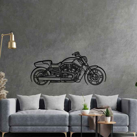 Vrod Muscle 2013 Silhouette Metal Wall Art