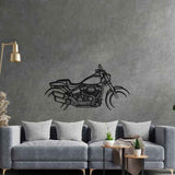 FatBob 114 2018 Silhouette Metal Wall Art