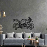 XB9R Firebolt 2003 Silhouette Metal Wall Art