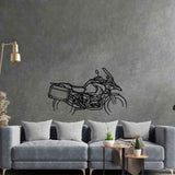 R1200 GS Adventure Silhouette Metal Wall Art