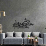 Softail 2004 Silhouette Metal Wall Art