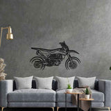 690 SMC R Silhouette Metal Wall Art