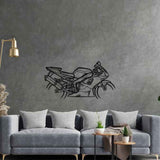 R1 2001 Silhouette Metal Wall Art