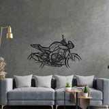 MT10 SP 2022 Silhouette Metal Wall Art