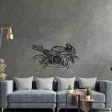 CBR600 Silhouette Metal Wall Art