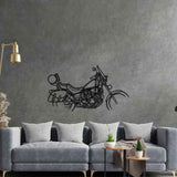 Virago XC1100 1997 Silhouette Metal Wall Art